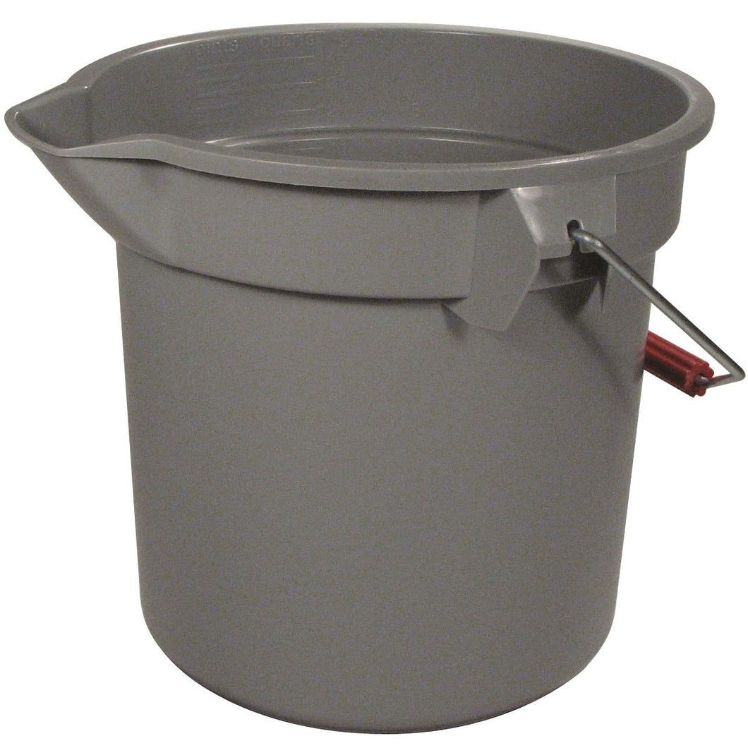 Rubbermaid Round Utility Bucket with Spout - 14 Qt