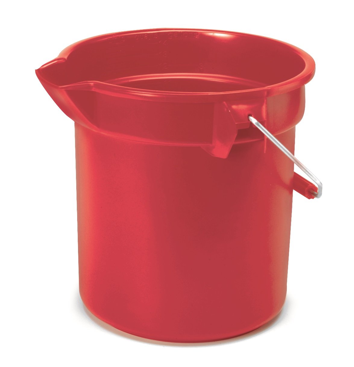Rubbermaid Round Utility Bucket with Spout - 14 Qt