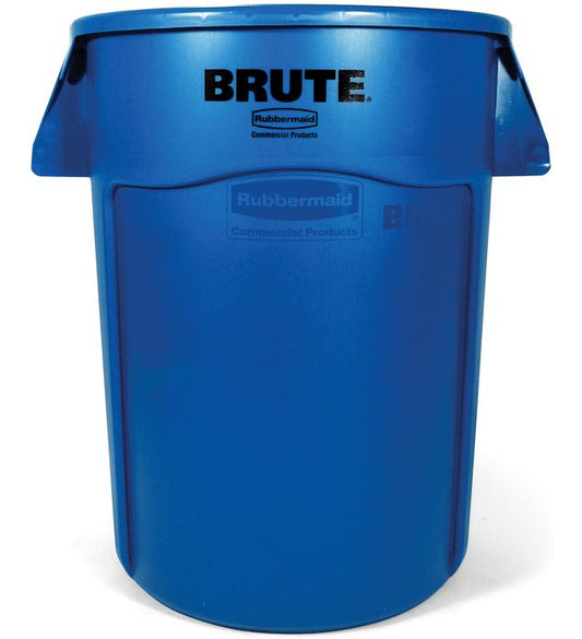 Blue Plastic Garbage Container 44G