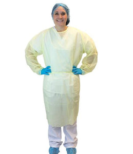 Blue Isolation Gowns