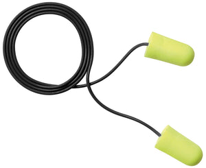 E-A-Rsoft Yellow Neons Metal Detectable Corded Earplugs
