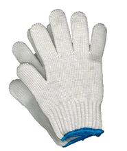 Load image into Gallery viewer, White String Knit 100% Polyester Gloves
