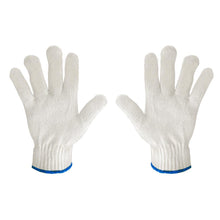 Load image into Gallery viewer, White String Knit 100% Polyester Gloves
