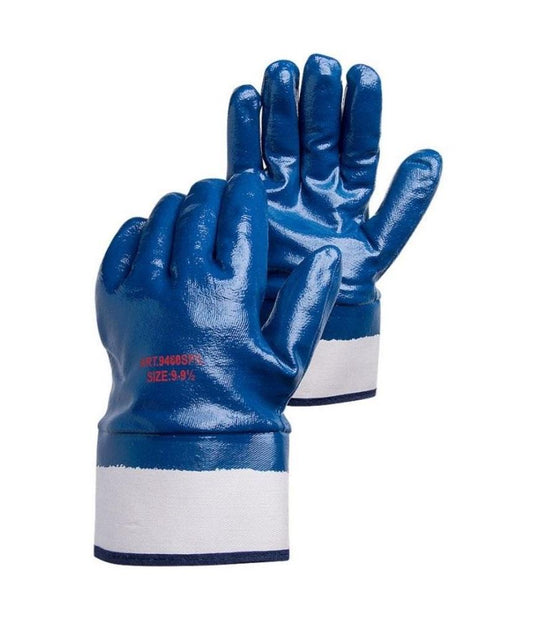 Durawear Smooth Finish Blue Nitrile - Safety Cuff