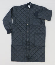 Load image into Gallery viewer, Polyester Long Freezer Jacket with added Thermal Liner, Zipper and Snaps
