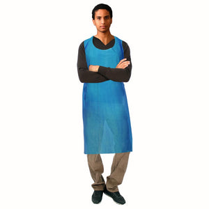 Disposable Blue Aprons 1.0 mil 46" with Long Ties