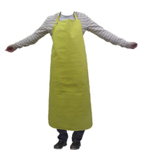 Load image into Gallery viewer, Double sided Belly Patch Neoprene Yellow Apron 48&quot;
