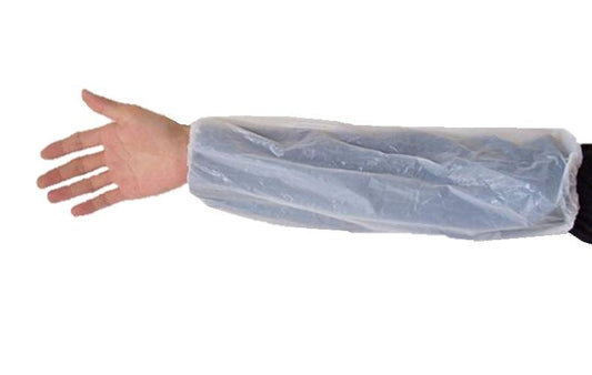 ProtecAll Disposable White Sleeves 18", 2000/case