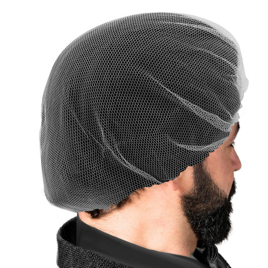 ProtecAll Nylon White Honeycomb Hairnets 18", 100/bag, 10 Bags/Case (1000/Case)