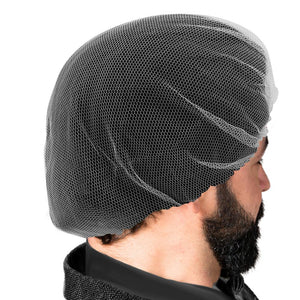 ProtecAll Nylon White Honeycomb Hairnets 18", 100/bag, 10 Bags/Case (1000/Case)