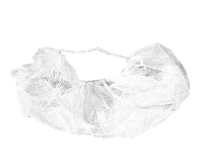 Polypropylene White Bouffant Beard Covers