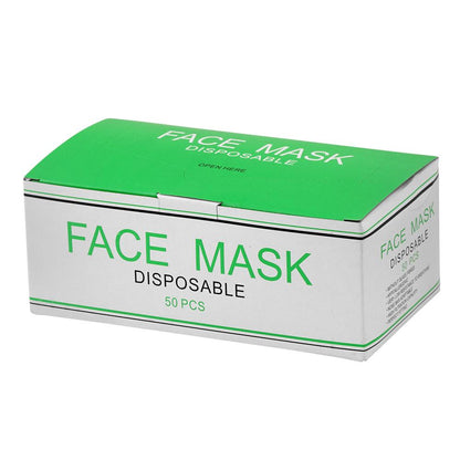 ProtecAll 3 ply Disposable Surgical Dust Mask 50-Pack