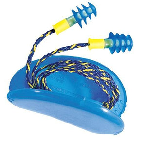 Fusion® 4-Flange Molded Corded Earplugs With Detachable Nylon Cord