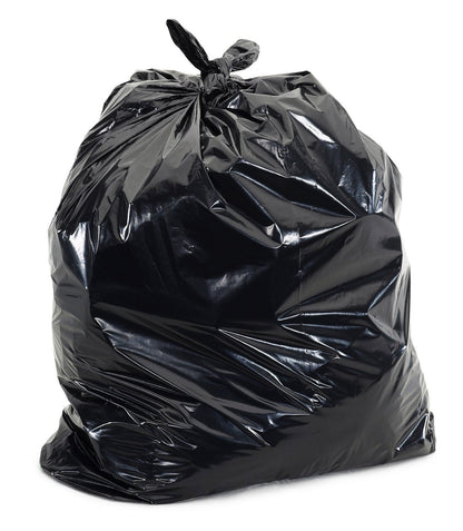 Strong Black Garbage Bags 42''x 48''