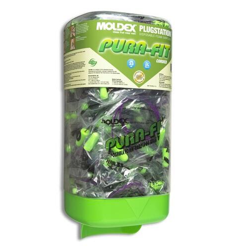 Plugstation Dispenser with Corded Pura-Fit Earplugs