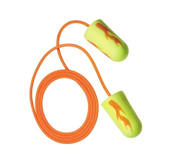 E-A-Rsoft Yellow Corded Earplugs Individually Packed