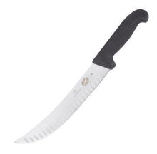 Load image into Gallery viewer, 10&quot; Cimeter Granton Edge Knife
