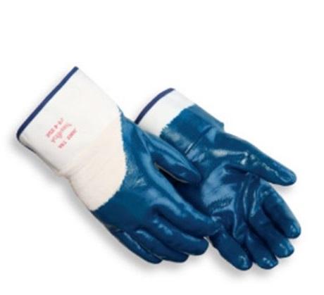 Durawear Smooth Finish Blue Nitrile - Safety Cuff