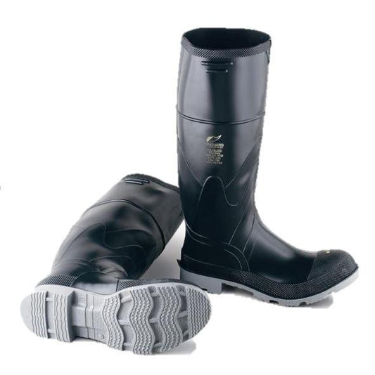 Black ONGUARD Polyblend Boots with Steel Toe