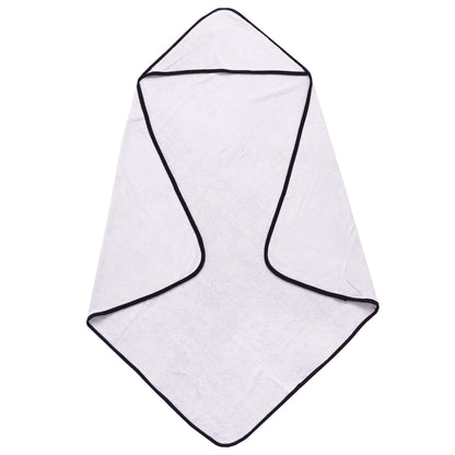 Kyte Baby - Hooded Bath Towel Storm with Midnight Trim Towel