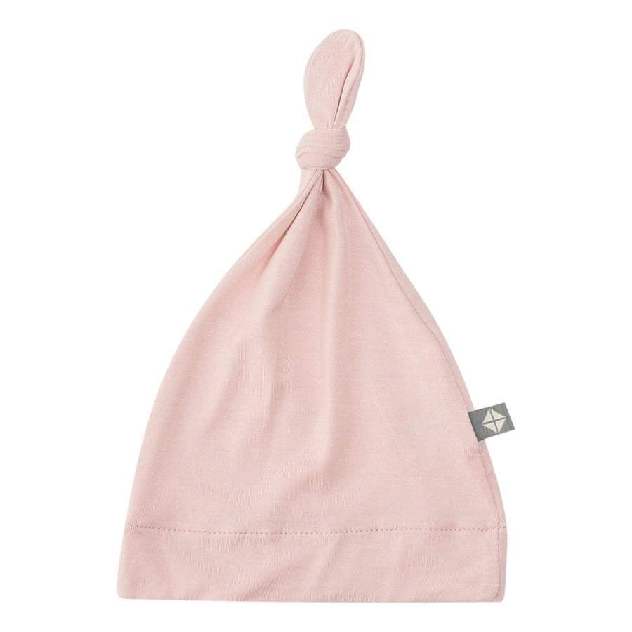 Kyte Baby - Knotted Cap (0-3M) Blush Shoes & Accessories