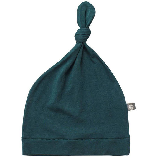 Kyte Baby - Knotted Cap (0-3M) Emerald Shoes & Accessories
