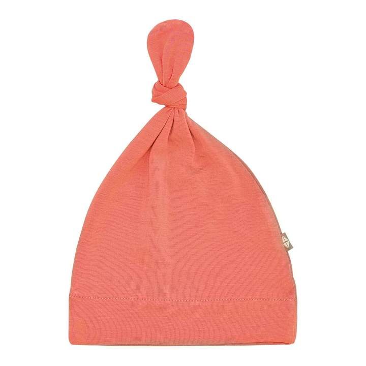 Kyte Baby - Knotted Cap (0-3M) Melon Shoes & Accessories