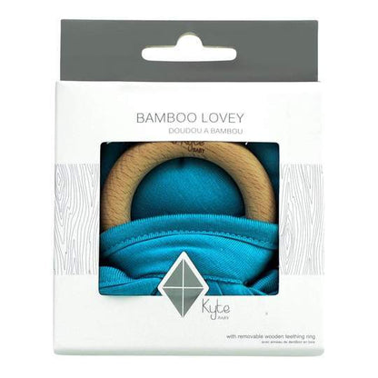 Kyte Baby - Lovey with Removable Wooden Teething Ring Pacifiers & Teething