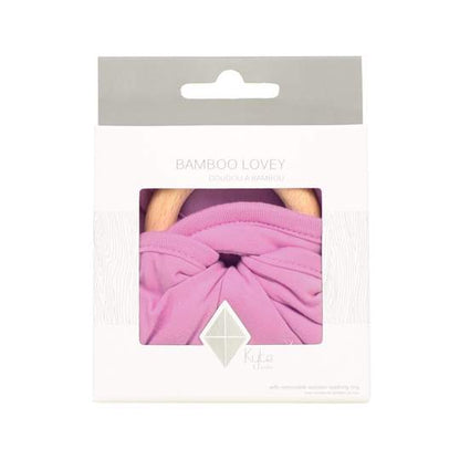 Kyte Baby - Lovey with Removable Wooden Teething Ring Pacifiers & Teething
