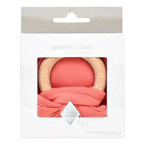 Kyte Baby - Lovey with Removable Wooden Teething Ring Pacifiers & Teething