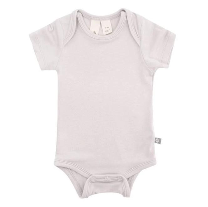Kyte Baby - Short Sleeve Bodysuit Oat / Newborn All Clothing