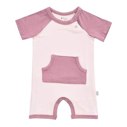Kyte Baby - Shortalls Romper Blush / 0-3m All Clothing