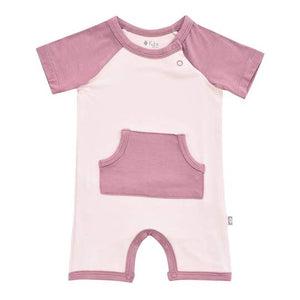 Kyte Baby - Shortalls Romper Blush / 0-3m All Clothing