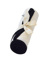 Load image into Gallery viewer, Kyte Baby - Swaddle Blanket (Infant) Cloud With Midnight Trim Sleep Sacks &amp; Swaddles
