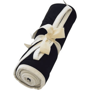 Kyte Baby - Swaddle Blanket (Infant) Midnight With Cloud Trim Sleep Sacks & Swaddles