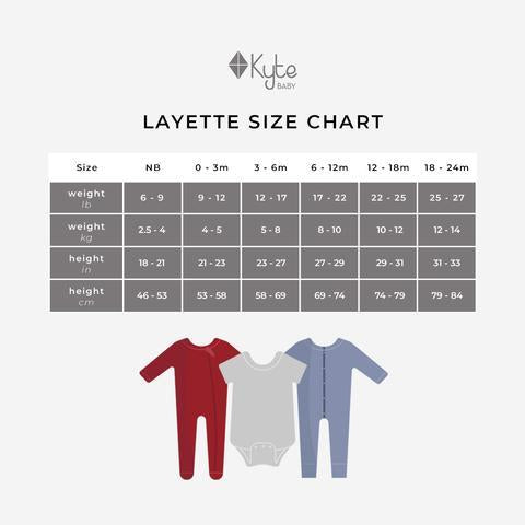 Kyte Baby - Zippered Footie - Orchid Newborn Girl Clothing
