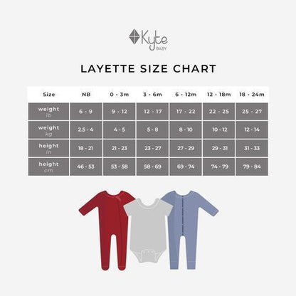 Kyte Baby - Zippered Footie - Orchid Newborn Girl Clothing