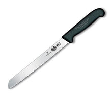 Load image into Gallery viewer, 8&quot; Wavy Edge Bread Knife Whith Fibrox Handle
