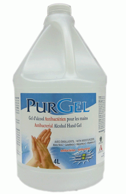 Sanitizer for hands 4L x 4/Case