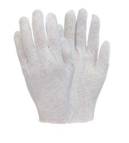 The Safety Zone White Medium Weight Inspectors Gloves