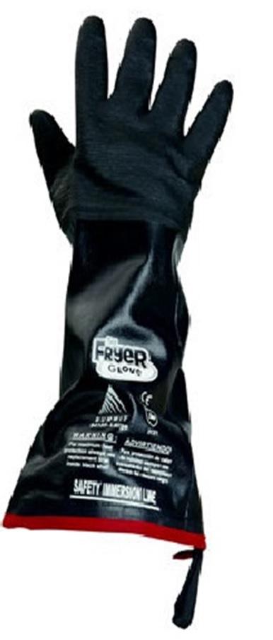 Neoprene Supported Fryer Glove with high heat with liner - 5 Days delivery