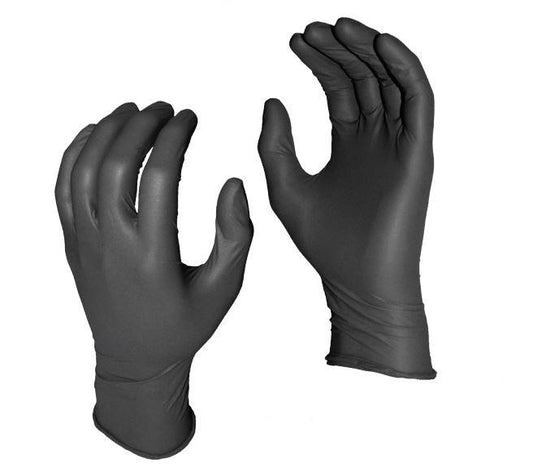 Grease Monkey Black 8 mil Nitrile Gloves