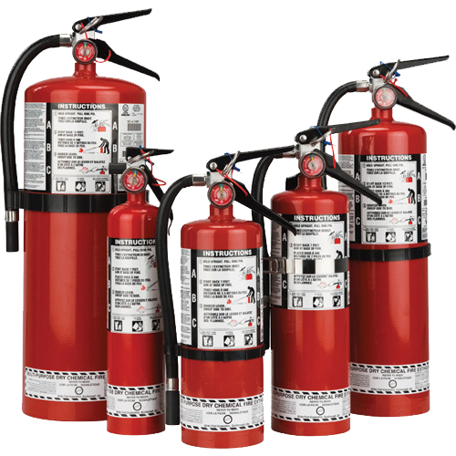 Steel Dry Chemical ABC Fire Extinguishers